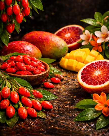 Fragrance Baie de Goji et orange sicilienne