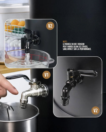 Chauffe-cire ToAuto™ 30lbs (15L) avec affichage numérique